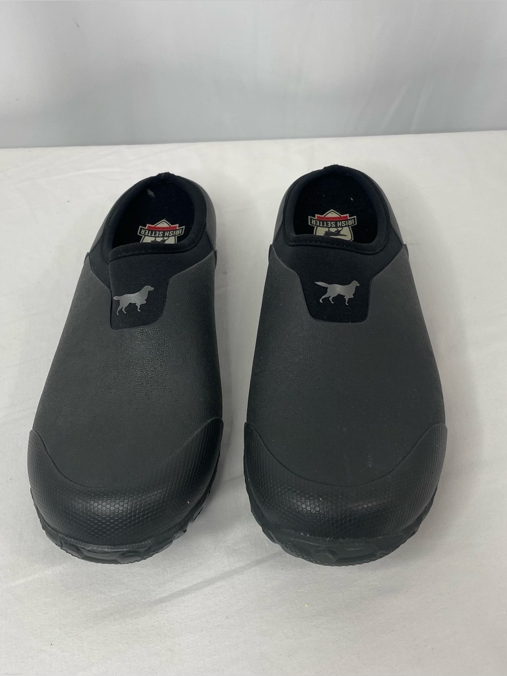 Irish Setter MudPaw 4848 Waterproof Rubber Clogs Men 9 Women 11 Gray